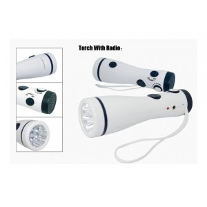 LED Torch with Radio
